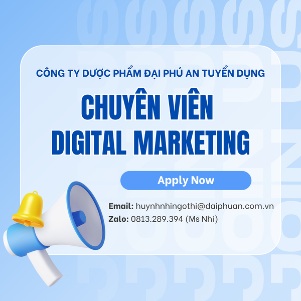 TUYỂN DỤNG CHUYÊN VIÊN DIGITAL MARKETING (PERFORMANCE LEAD) - MỚI NHẤT