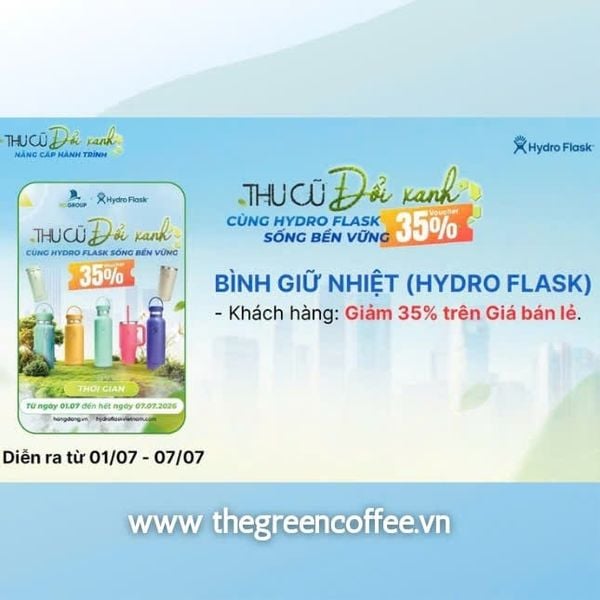 Thu Cũ Đổi Xanh - Bình/ly giữ nhiệt Hydro Flask 2026