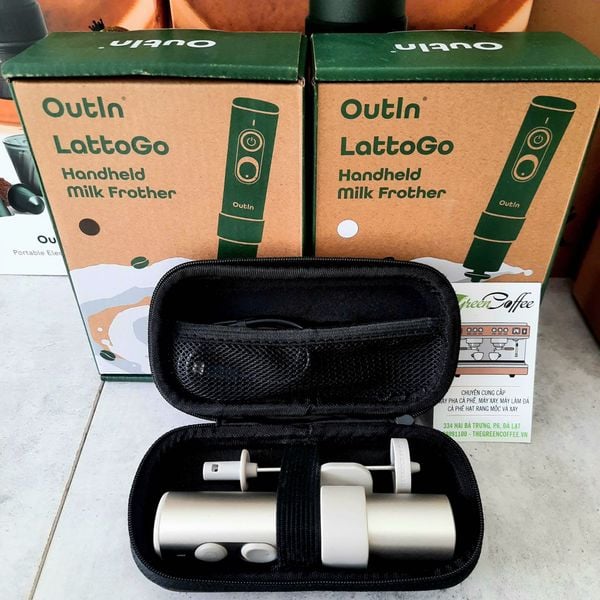 Dụng cụ đánh sữa OutIn Latto Go – Trải nghiệm cà phê tại nhà như quán chuyên nghiệp
