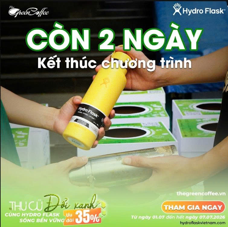 🔥CHỈ CÒN 2 NGÀY ĐỂ THAM GIA HÀNH TRÌNH 2 – THU CŨ ĐỔI XANH!