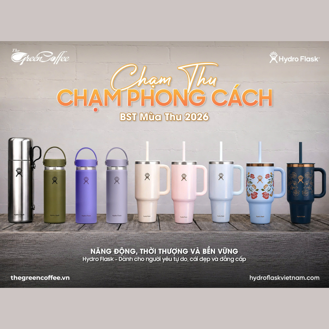 CHẠM THU - CHẠM PHONG CÁCH 🍂  BST Hydro Flask Mùa Thu 2026
