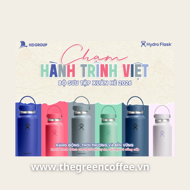 Bộ sưu tập Xuân Hè 2026 Hydro Flask CHẠM HÀNH TRÌNH VIỆT