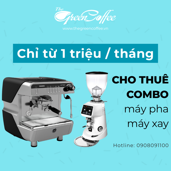 Cho thuê máy pha cà phê: Đa dạng máy và thương hiệu