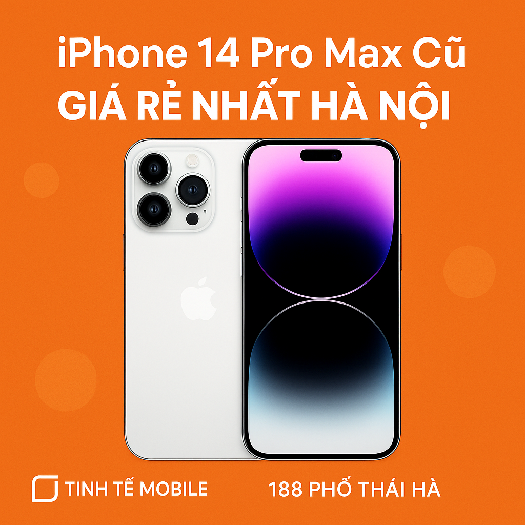 iPhone 14 Pro Max Cũ – Siêu Phẩm Cao Cấp Giá Tốt Cho Người Dùng Thông Minh