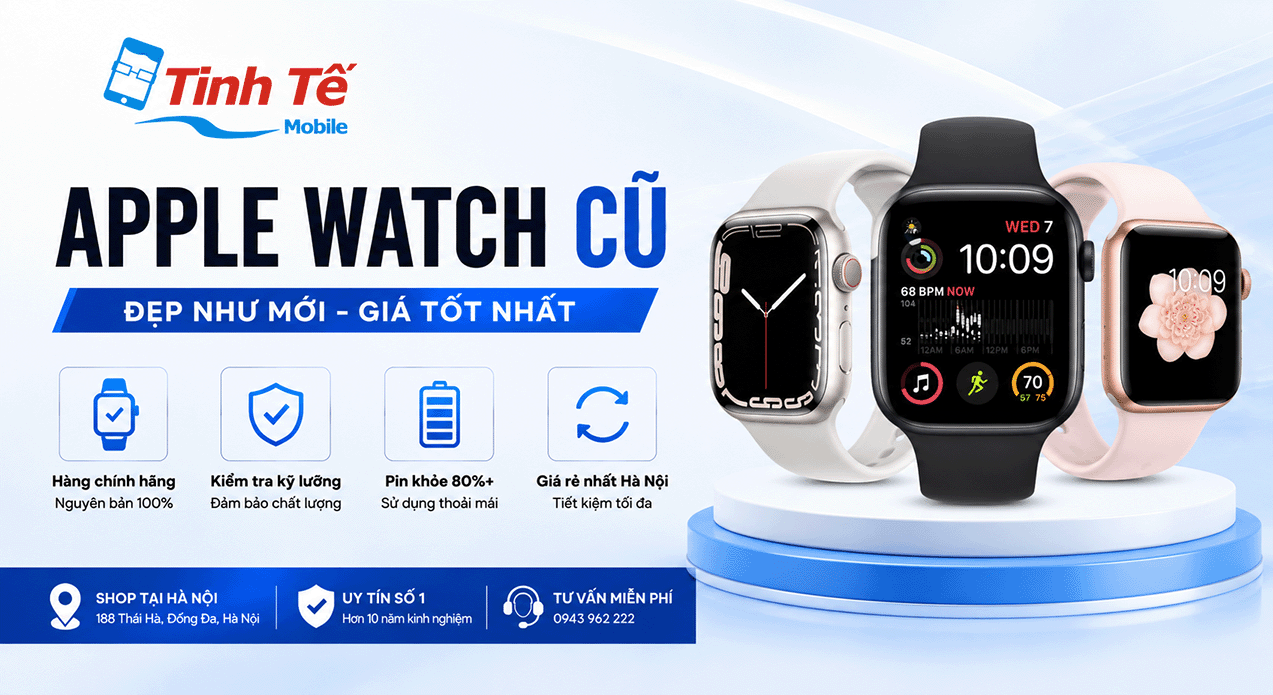 Apple Watch Cũ Like new 99+| giá rẻ nhất hà nội