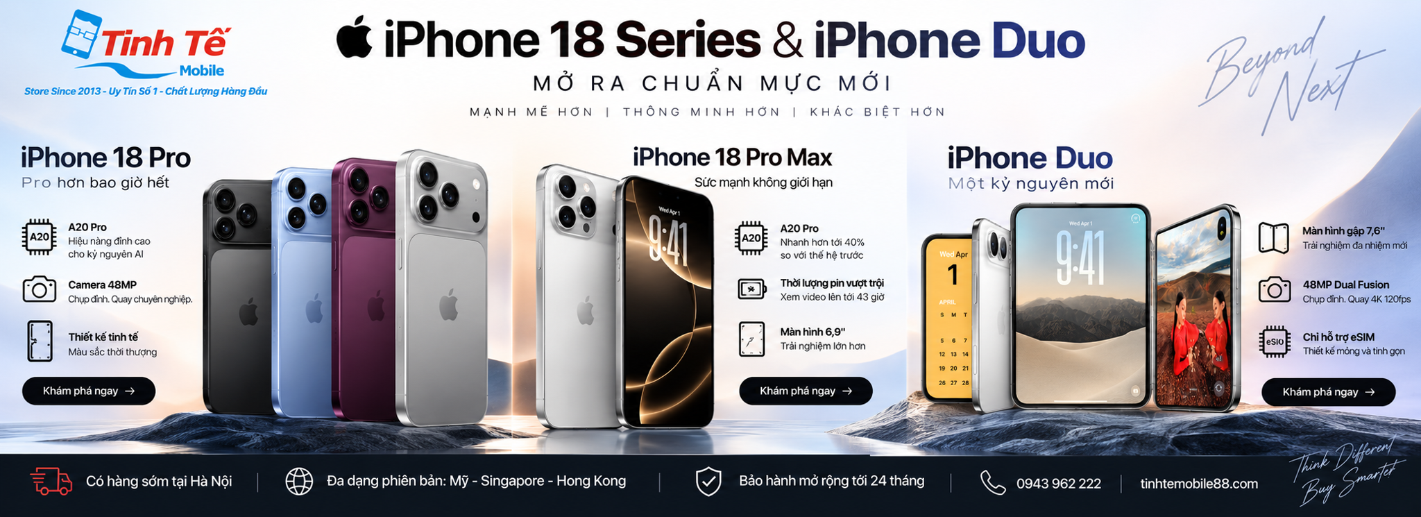 iPhone 18 series & iPhone Duo