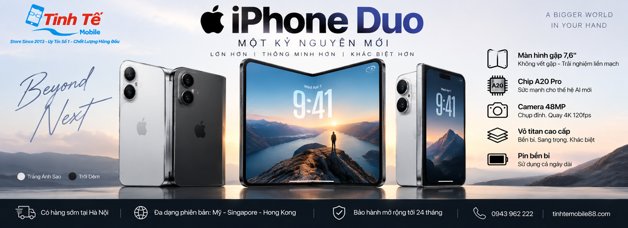 iPhone Duo (Sản Phẩm mới 2026)