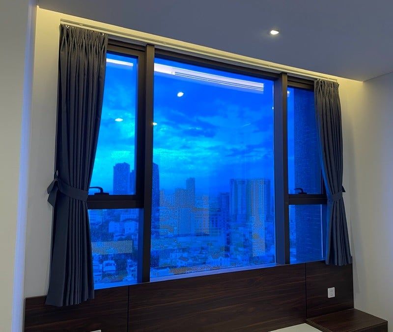 Rèm vải cửa sổ phòng ngủ