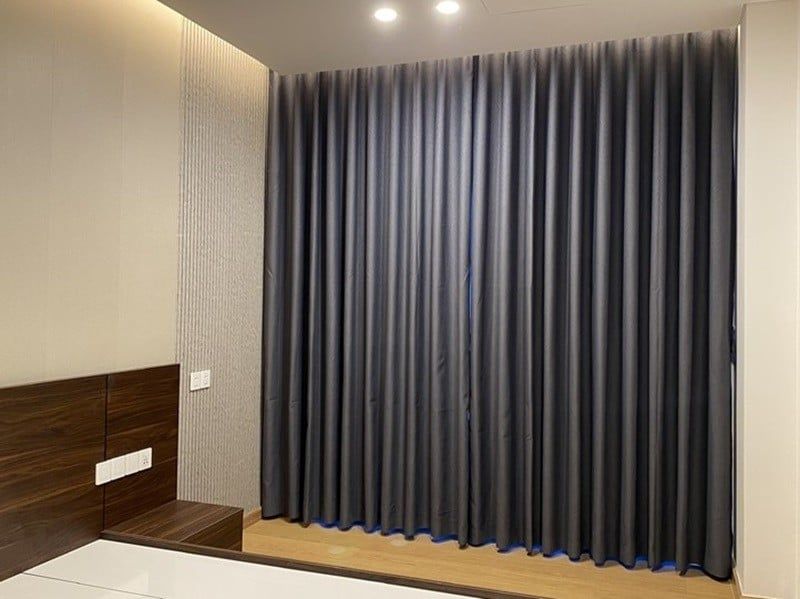 Rèm vải cửa sổ phòng ngủ