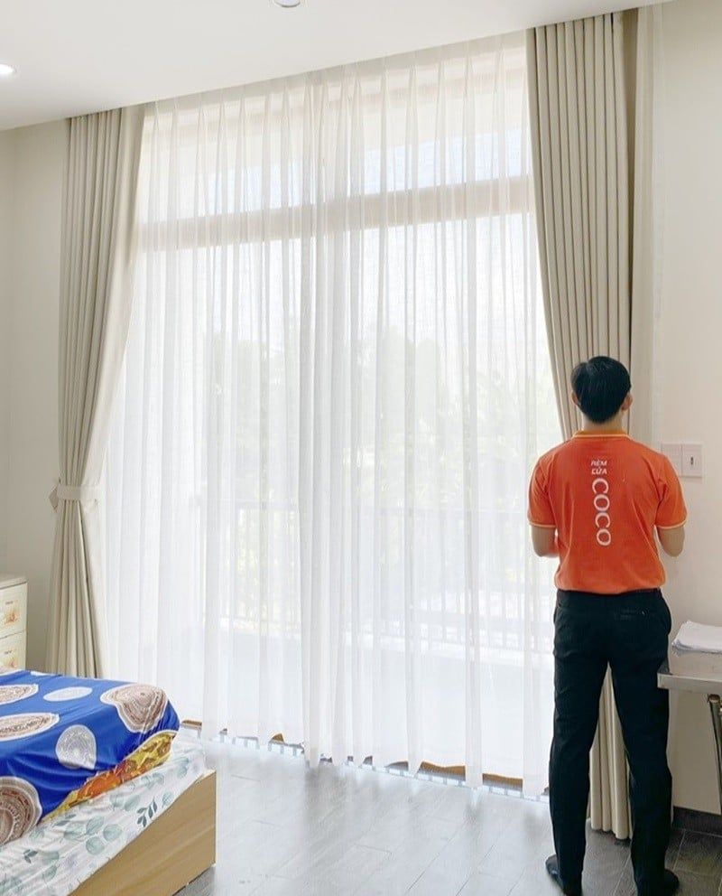 Hoàn thiện không gian cùng Rèm Cửa COCO