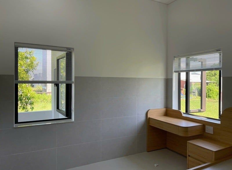 Rèm sáo nhôm cho các ô cửa sổ