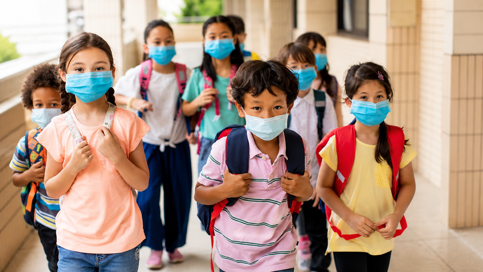 Bảo vệ trẻ em trước nguy cơ dịch bệnh trong năm học mới