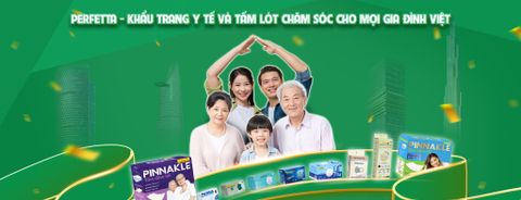 Perfetta – Khẩu trang y tế và tấm lót chăm sóc cho mọi gia đình Việt