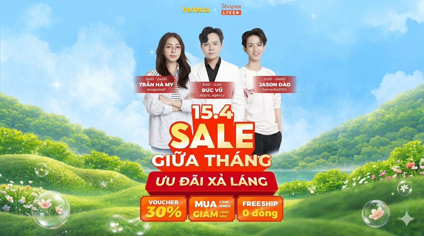 GIỮA THÁNG - ƯU ĐÃI RỘN RÀNG CÙNG PERFETTA