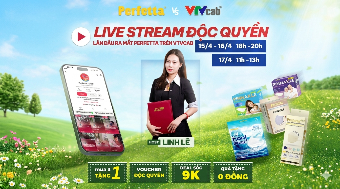 PERFETTA LẦN ĐẦU LÊN SÓNG VTVcab