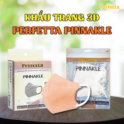 Khẩu Trang 3D Perfetta Pinnakle Cao Cấp