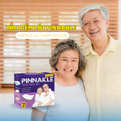 Giải pháp cho người lớn tuổi – Không lo thấm ngược cùng miếng lót chống thấm Pinnakle