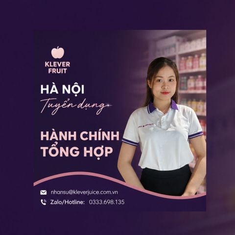 Tuyển dụng Hành chính tổng hợp - Hà Nội