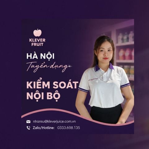 Tuyển dụng Kiểm soát nội bộ - Hà Nội