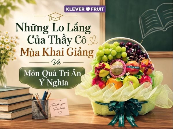 Những Lo Lắng Của Thầy Cô Mùa Khai Giảng Và Món Quà Tri Ân Ý Nghĩa