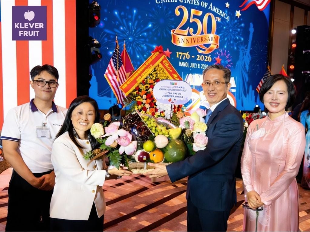 Klever Fruit Đồng Hành Cùng Kỷ Niệm Quốc Khánh Hoa Kỳ Lần Thứ 250 – Hành Trình 250 Năm Của Tự Do & Thịnh Vượng!