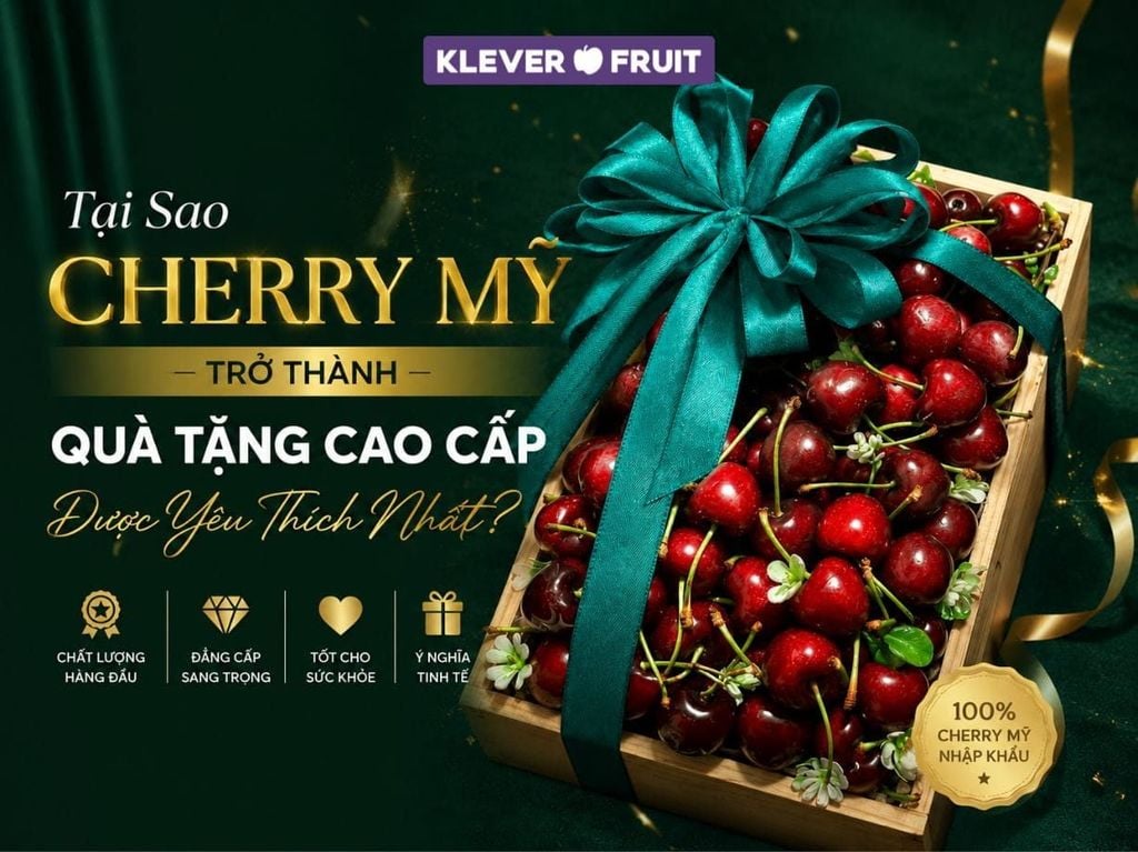 Tại Sao Cherry Mỹ Trở Thành Quà Tặng Cao Cấp Được Yêu Thích Nhất?