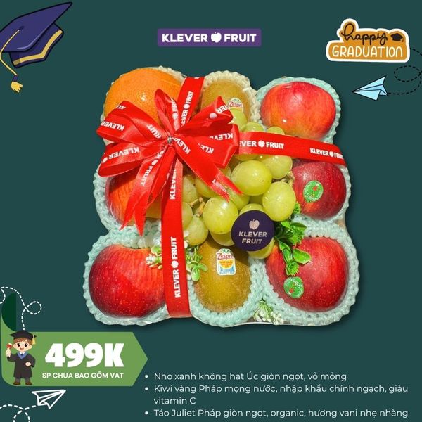 Hộp Quà Bế Giảng Tone Đỏ