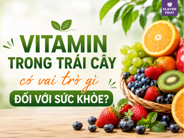Vitamin trong trái cây: Lợi ích đối với sức khỏe và 10 loại trái cây giàu vitamin nhất
