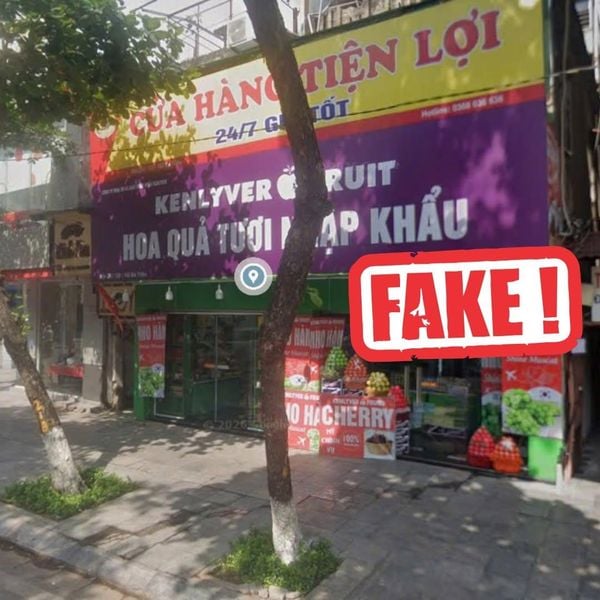 Cửa hàng nhái tại địa chỉ 150 Bà Triệu - Một trong những nơi khiến khách hàng dễ bị nhầm lẫn