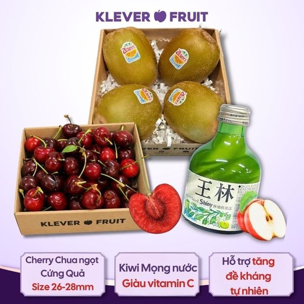 Combo Trái cây nhập khẩu cao cấp giúp bổ sung vitamin tự nhiên cho mọi hành trình