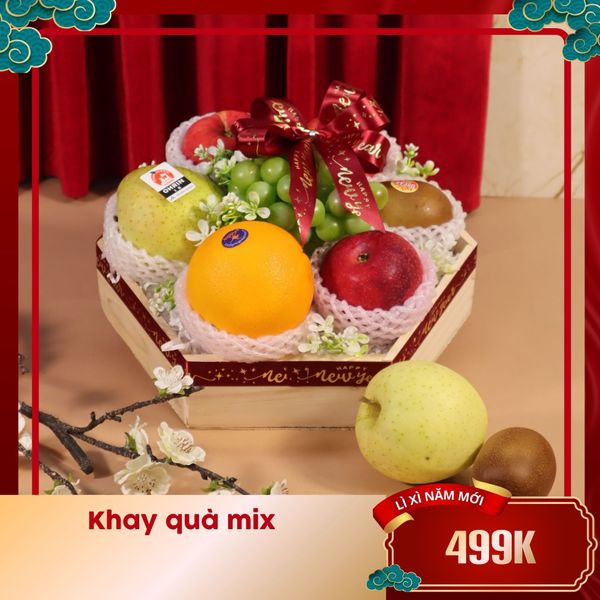 Hộp Quà Trái Cây Tết 500k