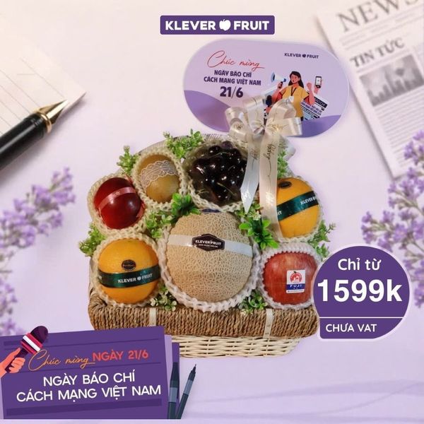 Giỏ Quà Ngày Báo Chí Việt Nam 21/6 - Kết Nối