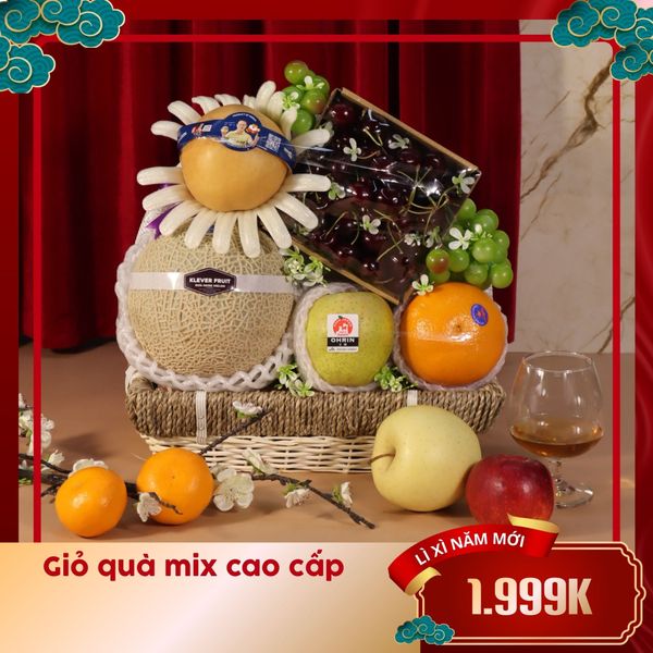 Giỏ Quà Tết Cao Cấp – Quà Tết Sang Trọng 2026