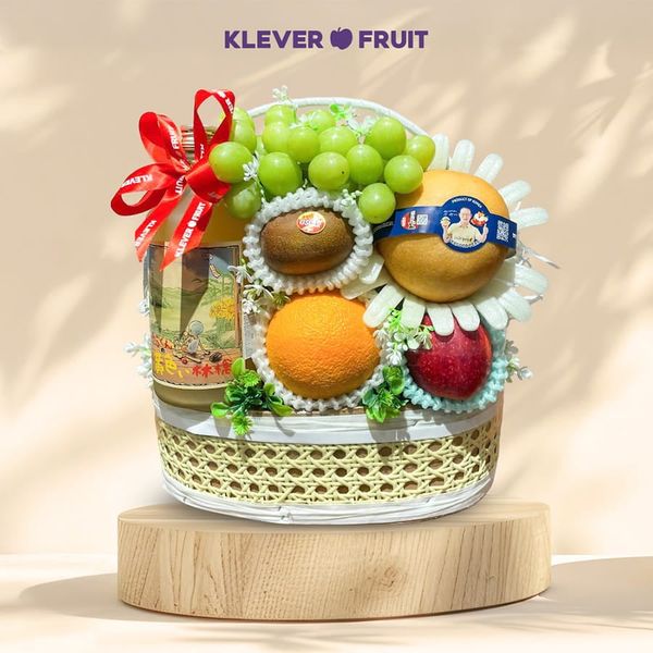 Giỏ Quà Thanh Mát Mùa Hè - Giỏ Quà Trái Cây Cao Cấp Tại Klever Fruit