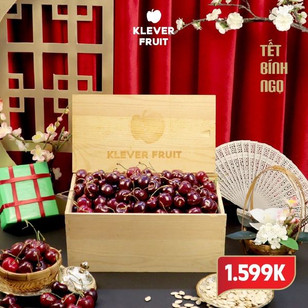 Hộp gỗ Cherry đỏ New Zealand