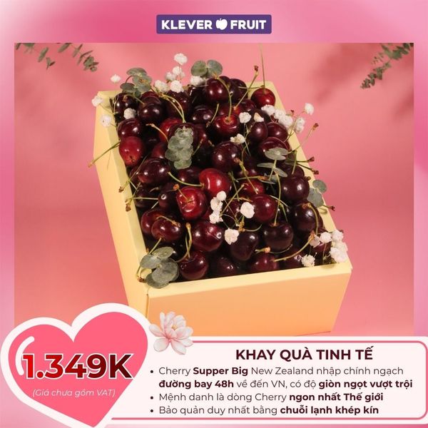 Hộp quà Cherry tặng 8/3