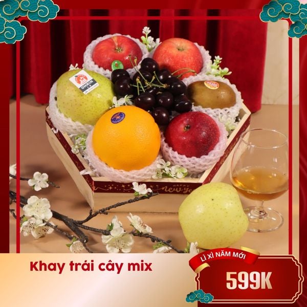 Hộp quà tết đẹp 599k