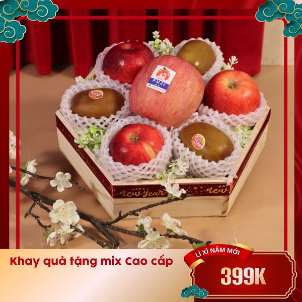 Hộp quà Tết 300k tại Klever Fruit
