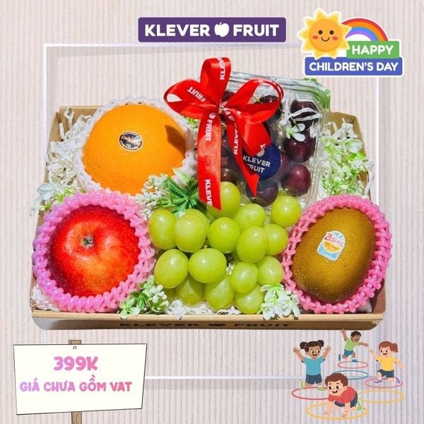 Hộp Quà Trái Cây 01/06 Bé Thông Minh