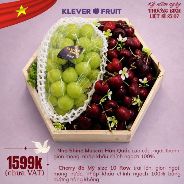 Hộp Quà Trái Cây Tri Ân 27/7 - Tâm gửi