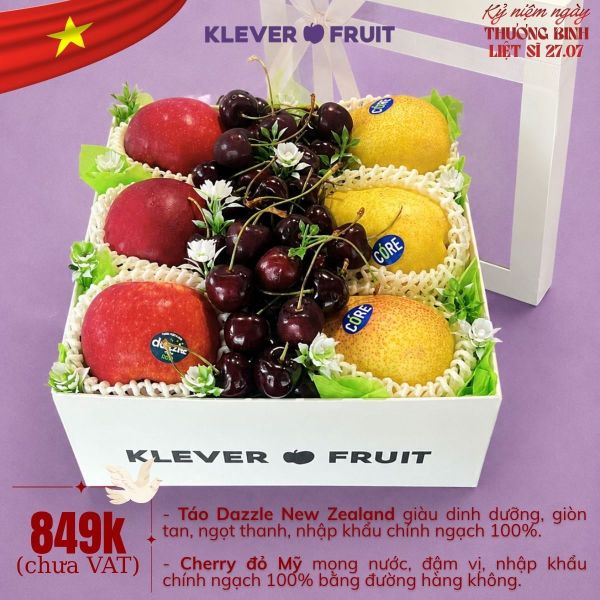 Hộp Quà Trái Cây Tri Ân 27/7 - Vang Danh