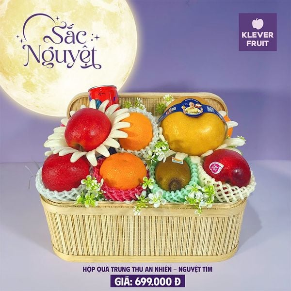 Hộp Quà Trung Thu An Nhiên – Quà Tặng Ý Nghĩa, Lời Chúc Bình An tại Klever Fruit