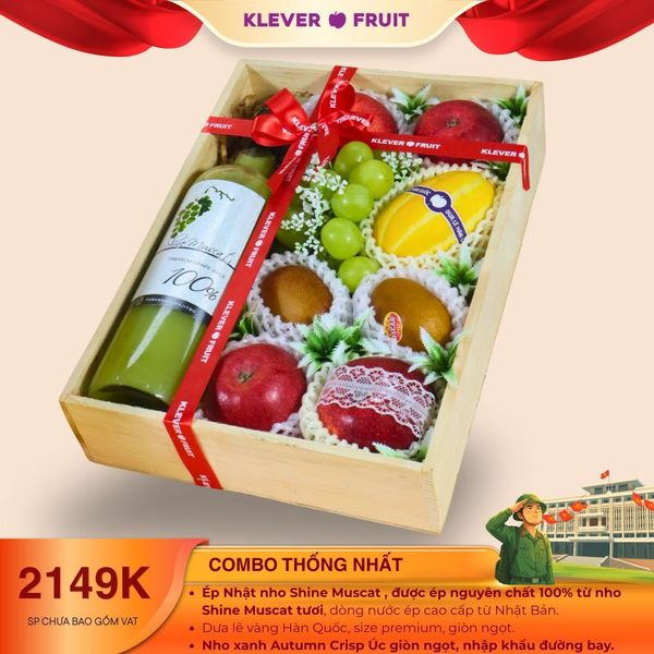 Khay Quà 30/04 Thống Nhất Cao Cấp 2149K