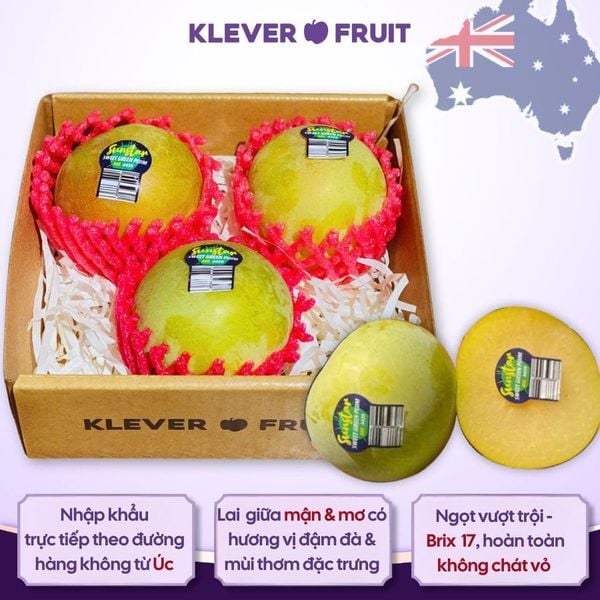 Mận Emerald Blush Úc tại Klever Fruit