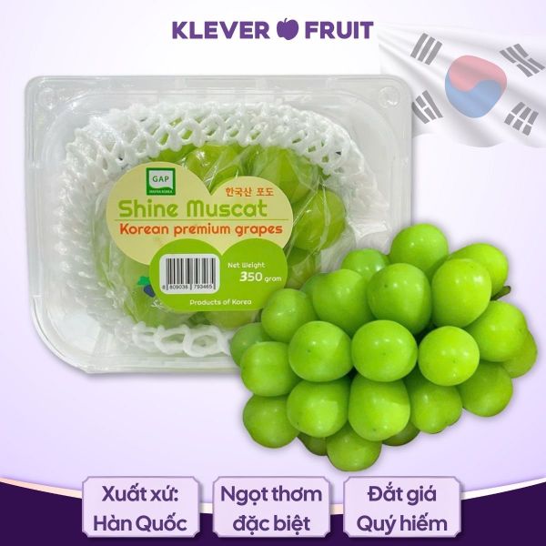 Nho Mẫu Đơn Hàn Quốc