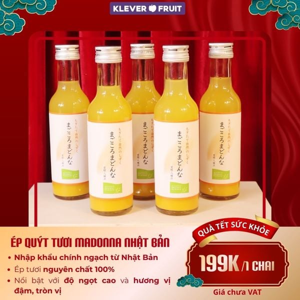 Nước Ép Quýt Madonna Nhật Bản