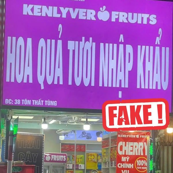 CẢNH BÁO ĐẠO NHÁI THƯƠNG HIỆU KLEVER FRUIT