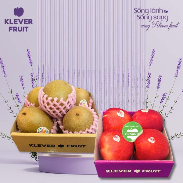 Thứ 7 Sống Lành Mỗi Ngày – Trọn Vị Yêu Thương Với Táo Pink Lady & Kiwi Vàng