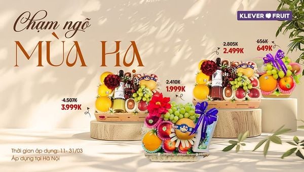 Trái cây giải nhiệt mùa hè