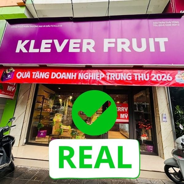 CẢNH BÁO ĐẠO NHÁI THƯƠNG HIỆU KLEVER FRUIT